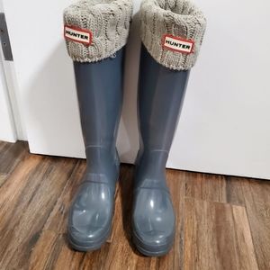 Hunter rain boots